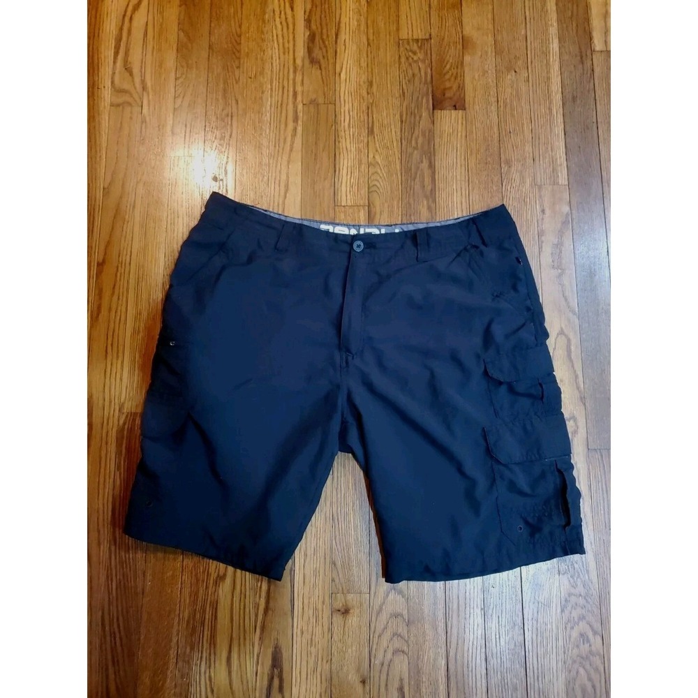 Denali Mens Black Performance Cargo Shorts Quick‎ Dry Wicking Golf Size 40